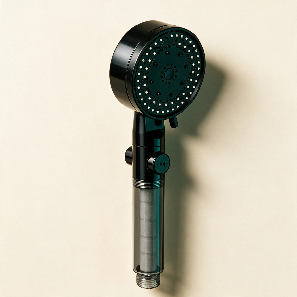 Pommeau de douche filtrant à cartouche coton